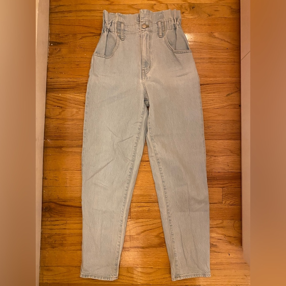 Madewell 90’s paperbag jean